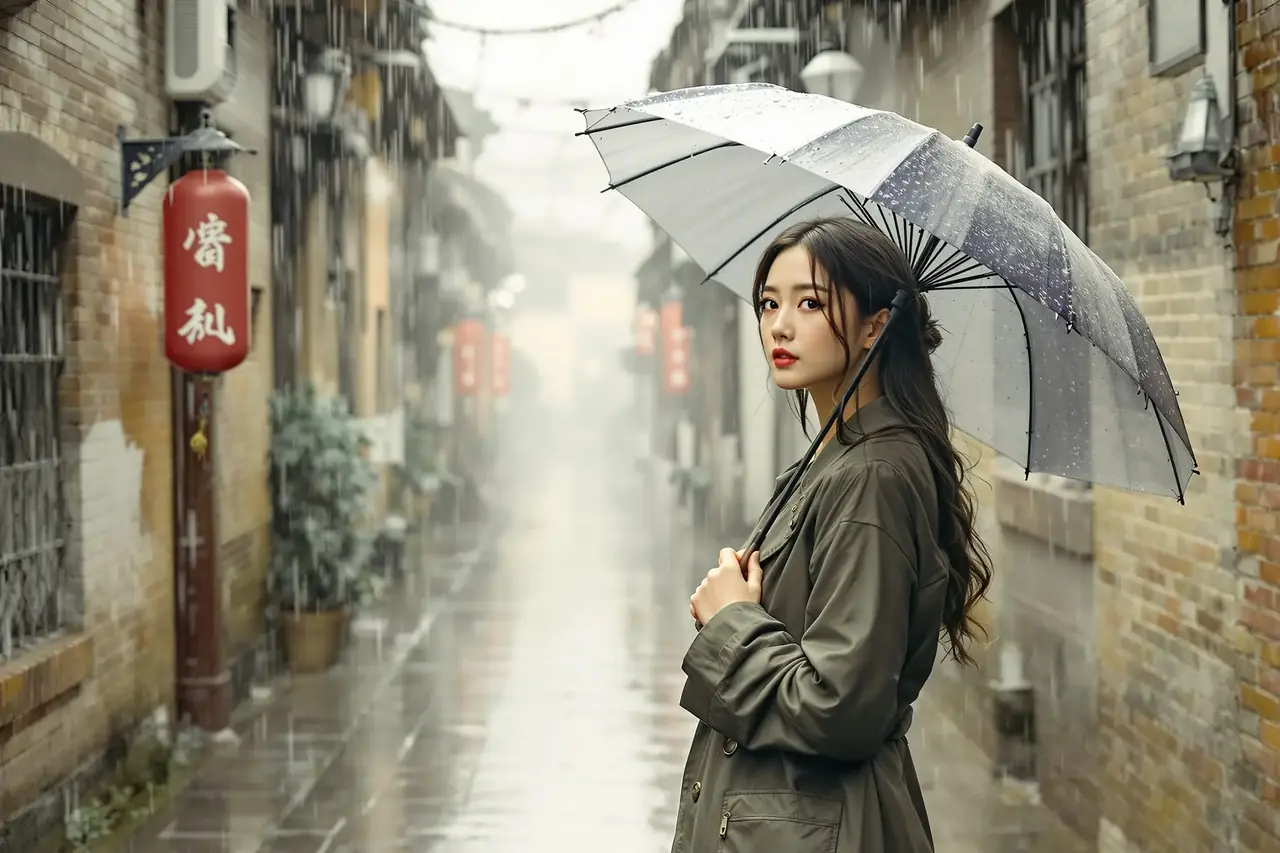 《长风渡》古风美学解析：一把纸伞撑起整部剧 - 短剧资源资讯配图